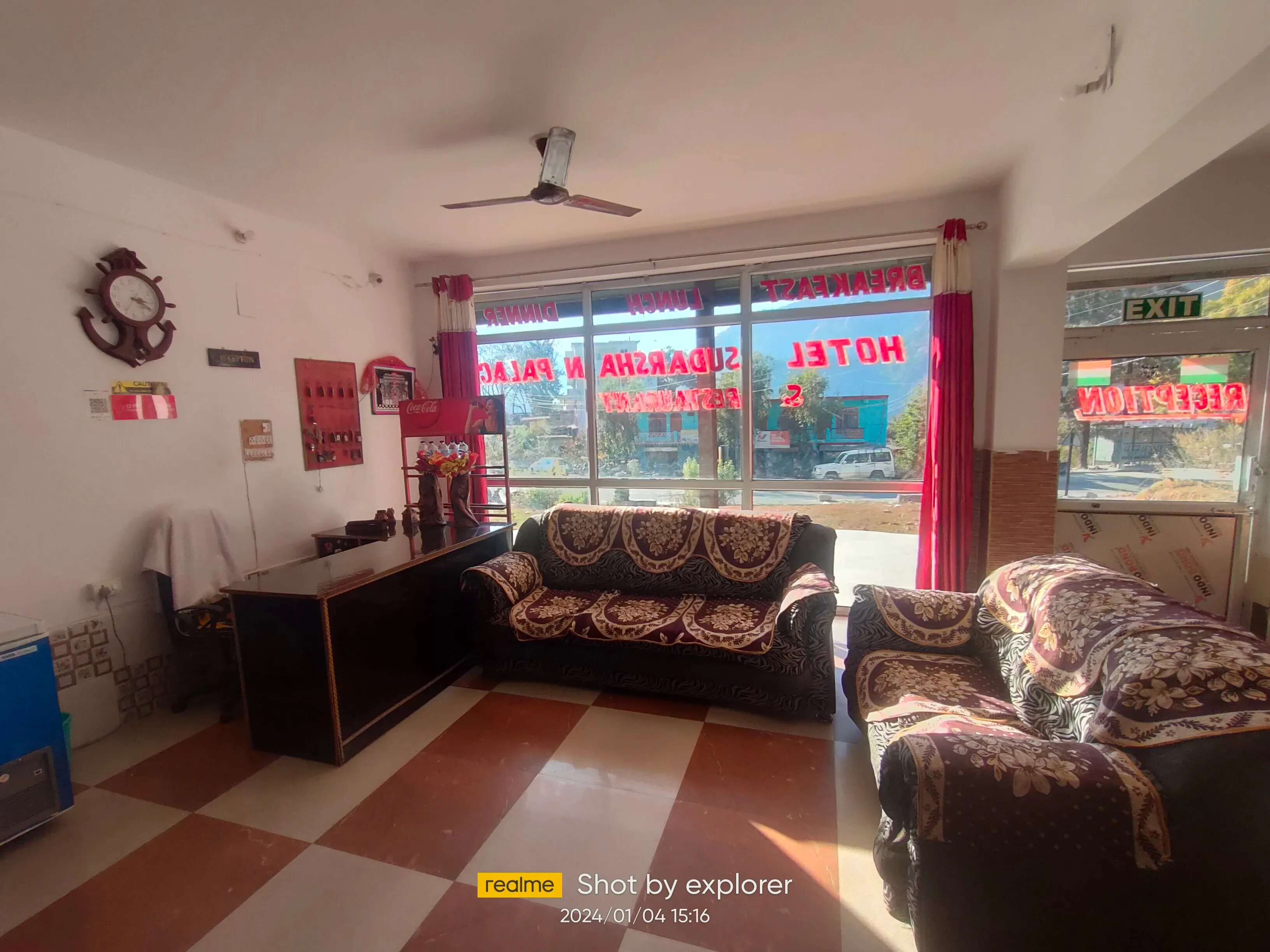 Hotel Sudarshan Palace Pipalkoti [Reception Area]