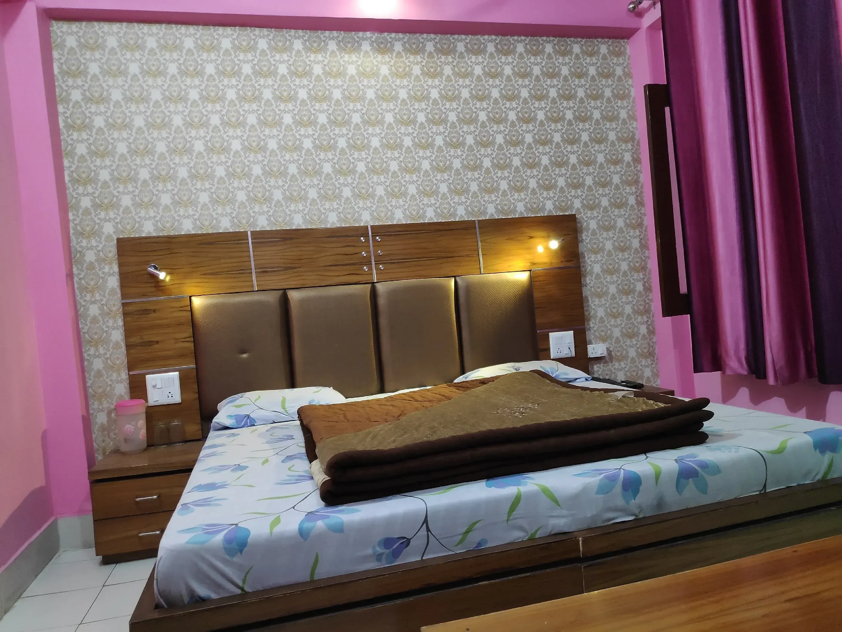 Hotel Brahma Kamal Joshimath [Full Bed View]