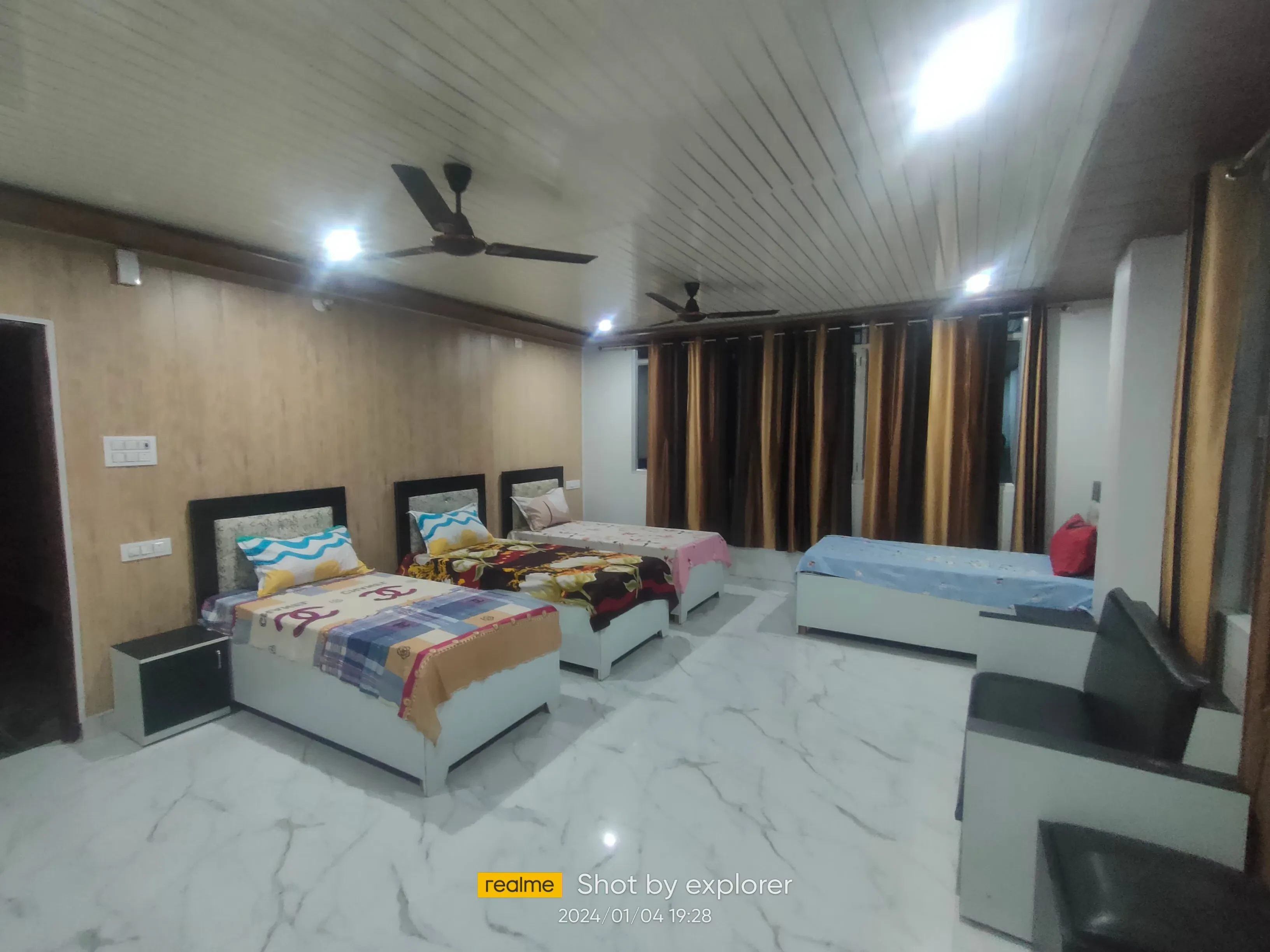 Hotel Sudarshan Palace Pipalkoti [Quad Room]